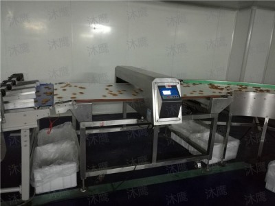 安徽曲奇生產(chǎn)線應(yīng)用金屬探測(cè)儀